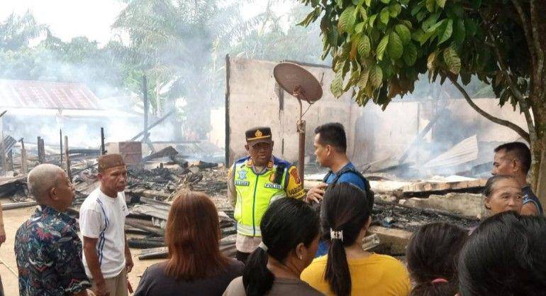 (Suami bakar istri dan 3 rumah lainnya di Musi Rawas) IDN Times/istimewa