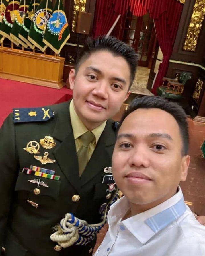 potret AHY dengan Mayor Teddy (instagram.com/aanstory)