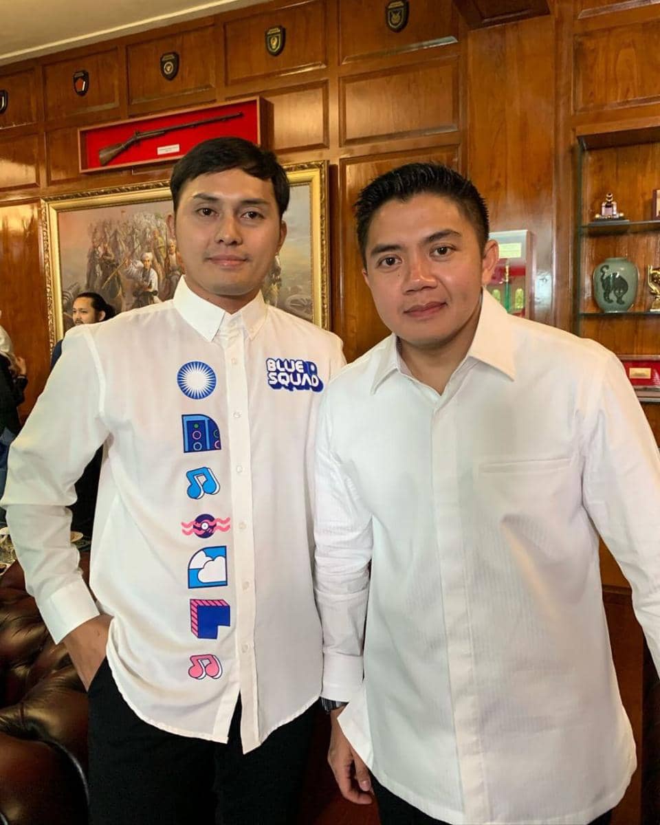 potret Gio dengan Mayor Teddy (instagram.com/fadelislami__)