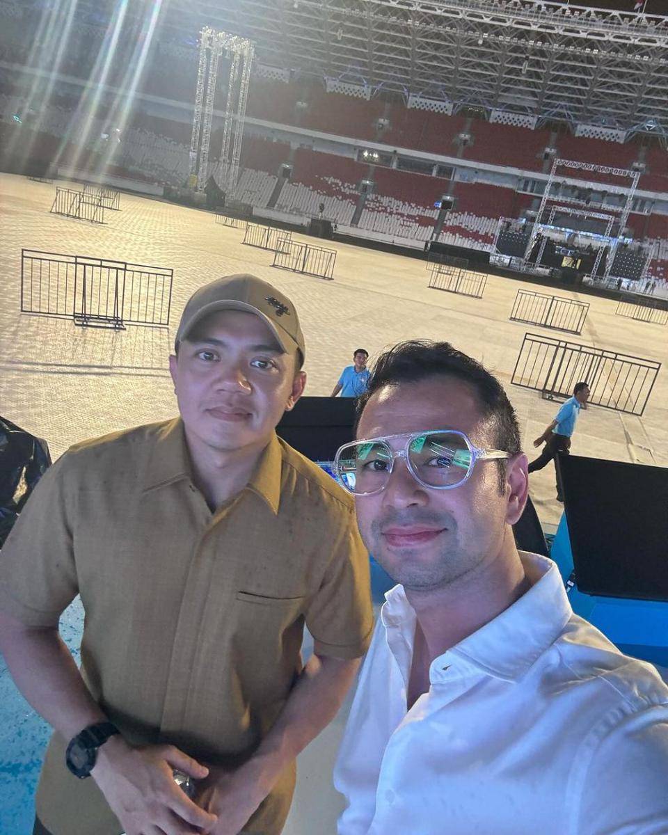 potret Raffi Ahmad dengan Mayor Teddy (instagram.com/raffinagita1717)