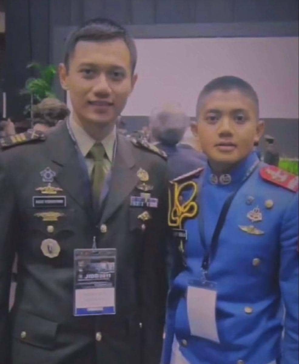 potret AHY dengan Mayor Teddy (instagram.com/annisayudhoyono)