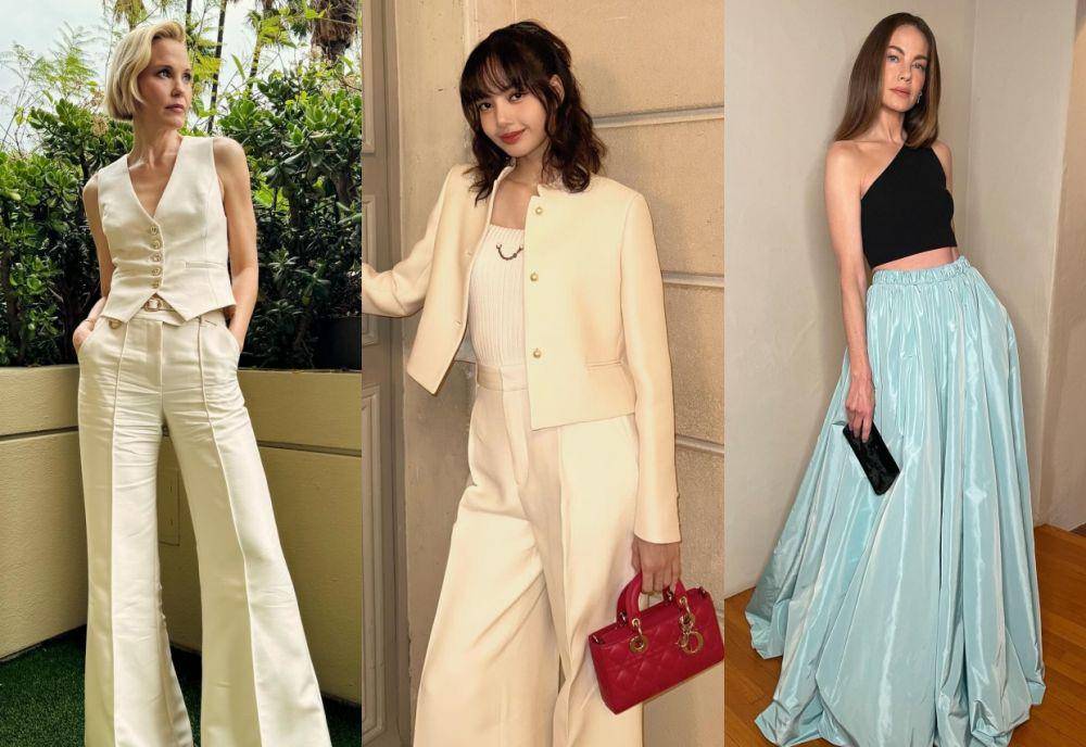 OOTD pemain The White Lotus Season 3 (instagram.com/mslesliebibb | instagram.com/lalalalisa_m | instagram.com/michellemonaghan)