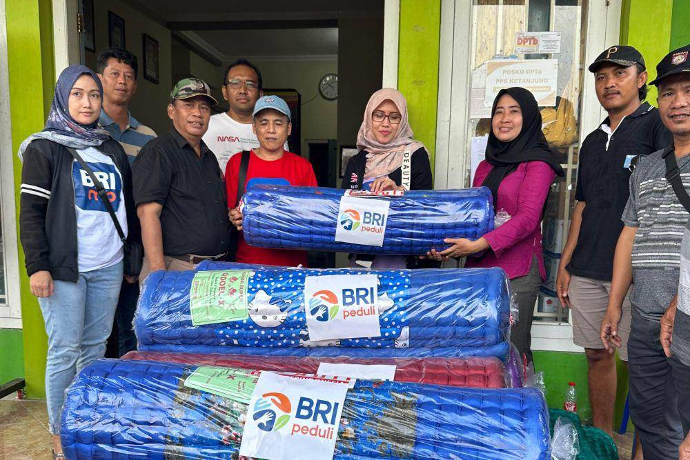 Paket bantuan BRI Peduli untuk warga terdampak banjir di Grobogan dan Demak (dok. BRI Peduli)