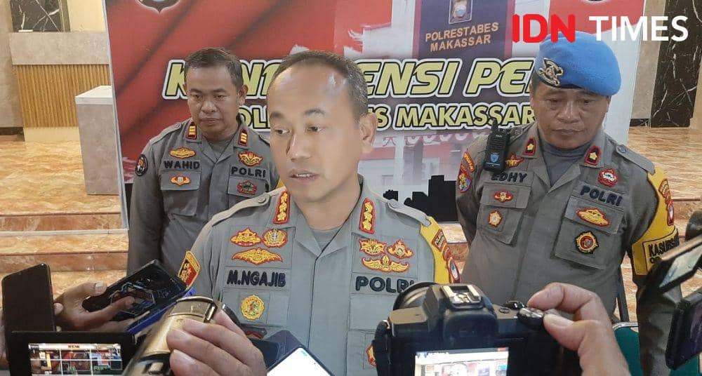 Kapolrestabes Makassar, Kombes Pol Mokhamad Ngajib. IDN Times/Dahrul Amri Lobubun