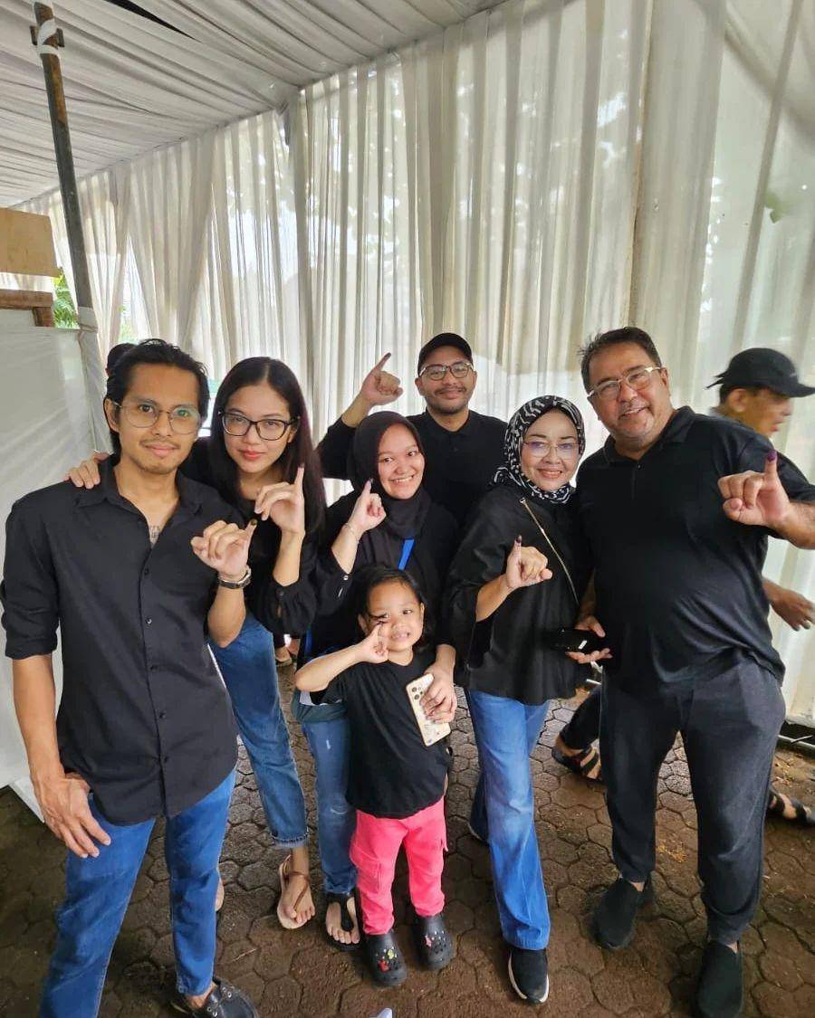 artis nyaleg nyoblos Pemilu 2024 (instagram.com/si.rano)