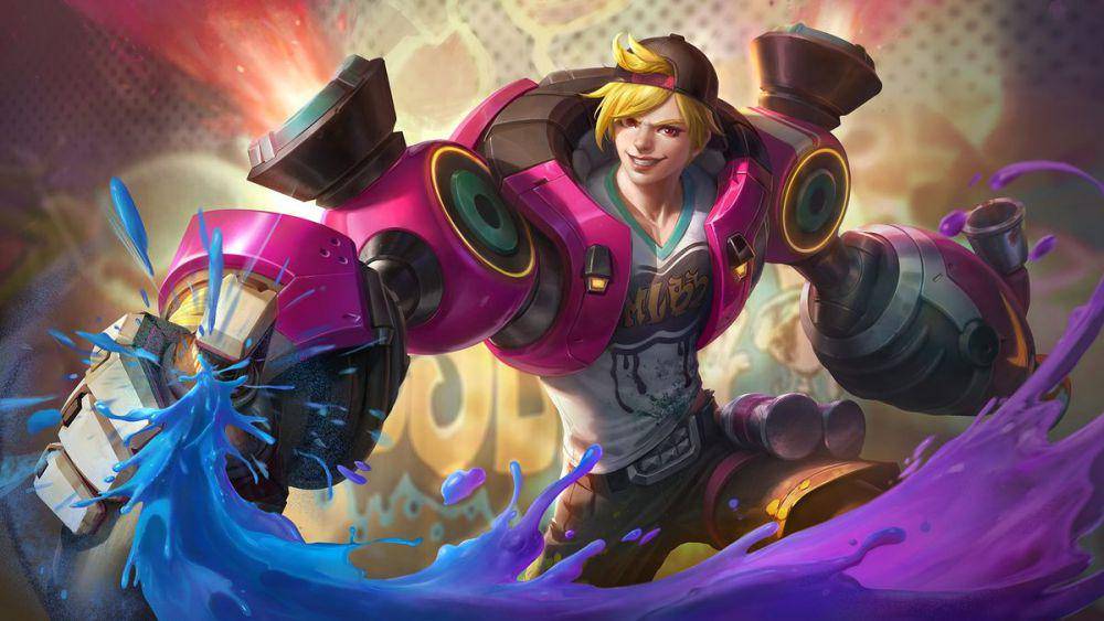 tampilan skin X.Borg Graffiti Fashion (dok. Moonton/Mobile Legends)