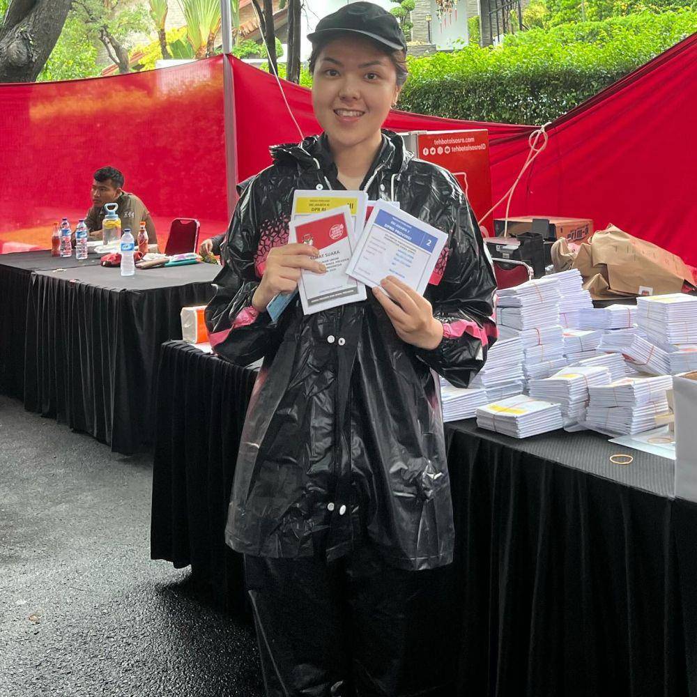 artis nyaleg nyoblos Pemilu 2024 (instagram.com/tinatoon101)