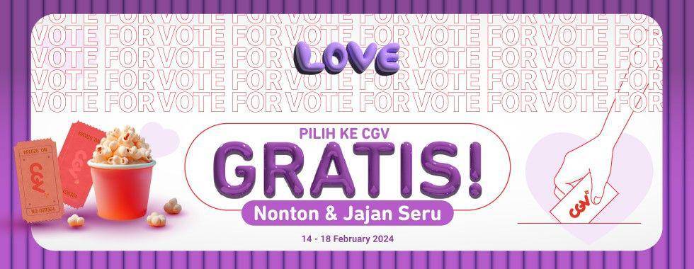 promo bioskop Pemilu 2024 (dok. CGV)