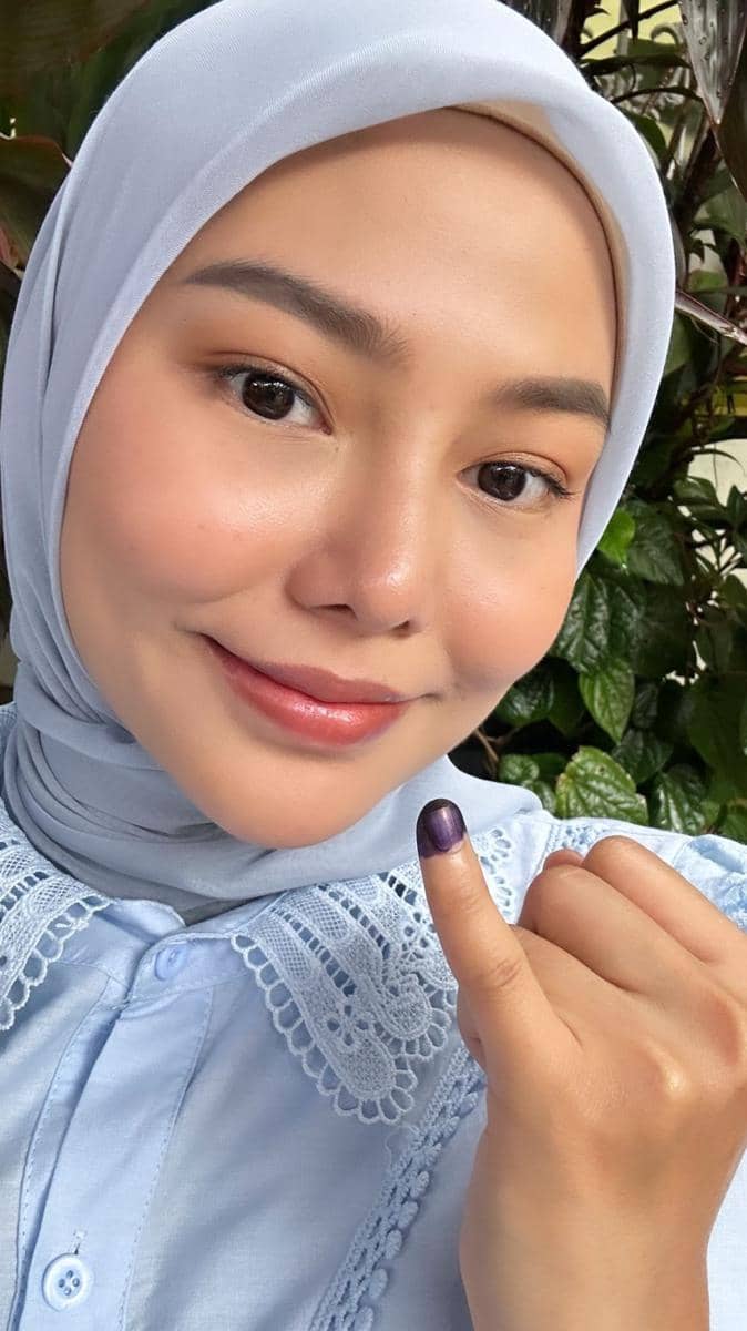selebgram dan influencer nyoblos Pemilu 2024 (instagram.com/daraarafah)