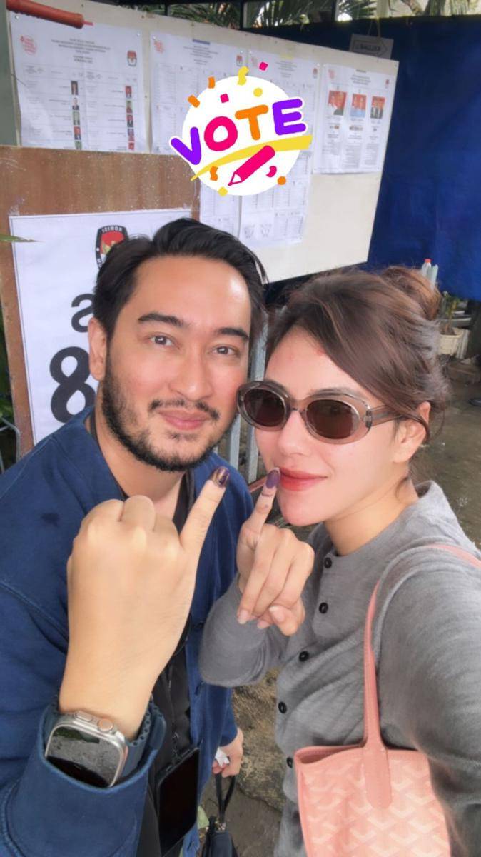 artis nyaleg nyoblos Pemilu 2024 (instagram.com/ritchieismail)