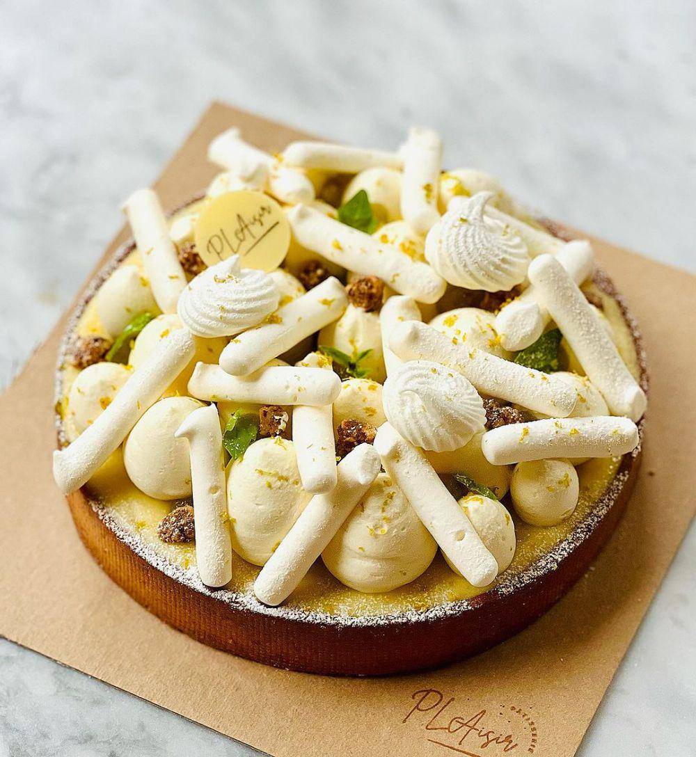 Tarte au citron, salah satu dessert khas Prancis. (instagram.com/plaisir__patisserie)