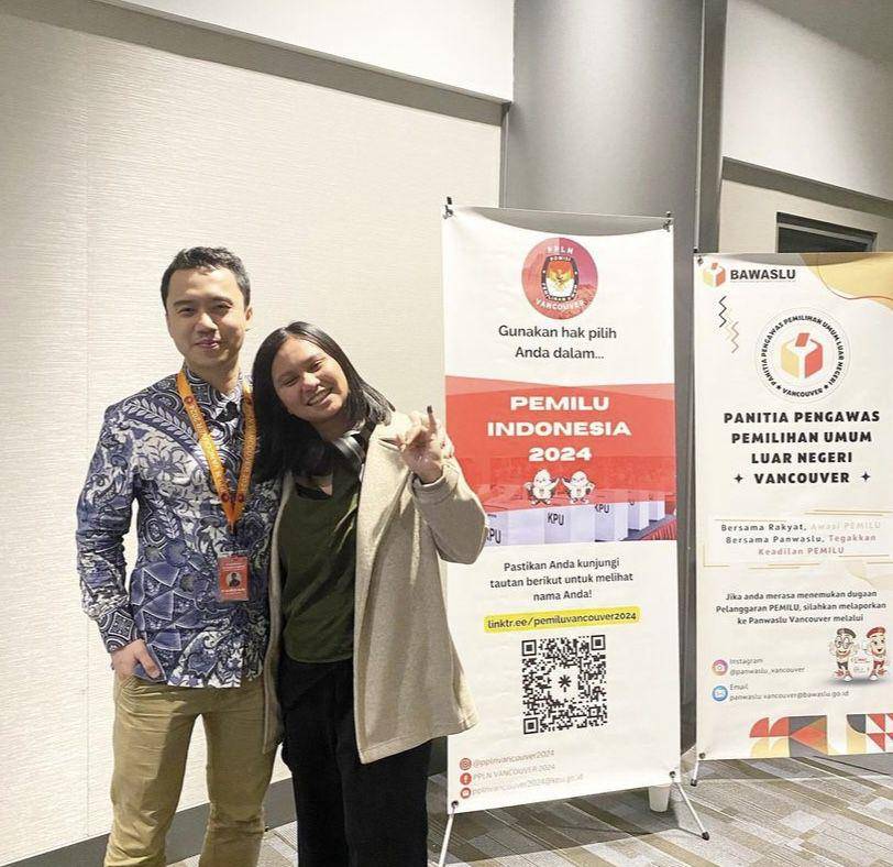 potret Pruistin anak Shahnaz Haque ikut nyoblos di Kanada (instagram.com/shahnaz.haque)