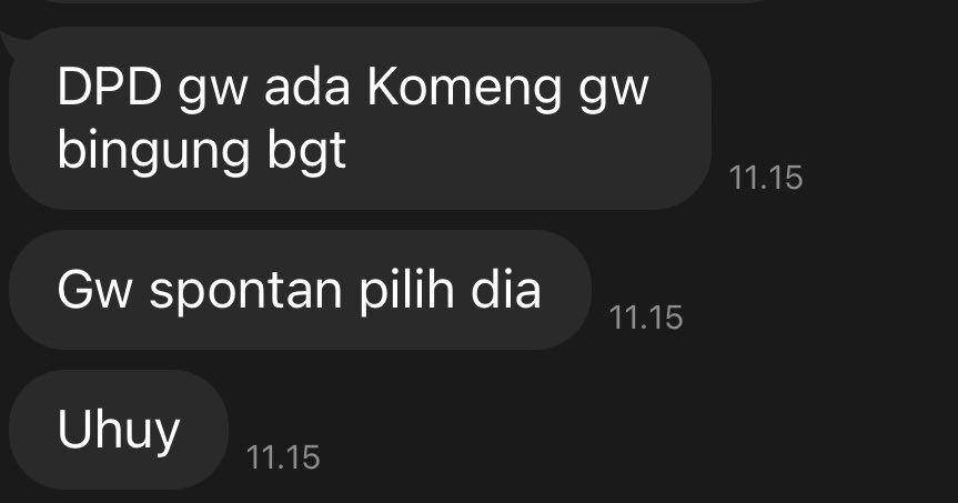meme Komeng di surat suara Pemilu 2024 (twitter.com/dittameliaa)