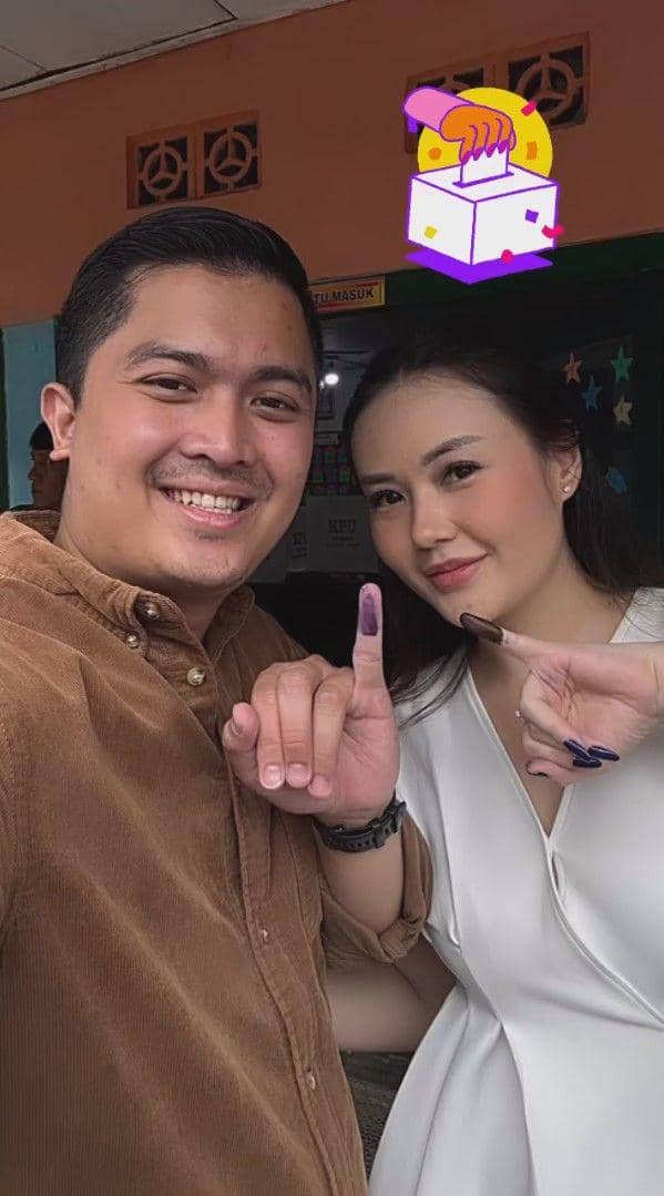 selebgram dan influencer nyoblos Pemilu 2024 (instagram.com/sarahgibson21)