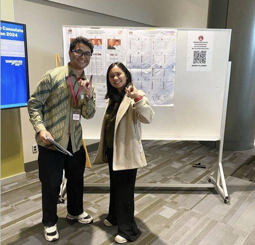 potret Pruistin anak Shahnaz Haque ikut nyoblos di Kanada (instagram.com/shahnaz.haque)