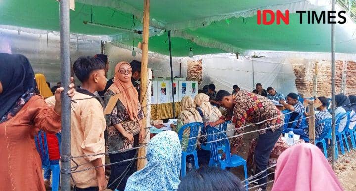 Suasana TPS 03 Kelurahan Sarae Kota Bima (IDN Times/Juliadin)