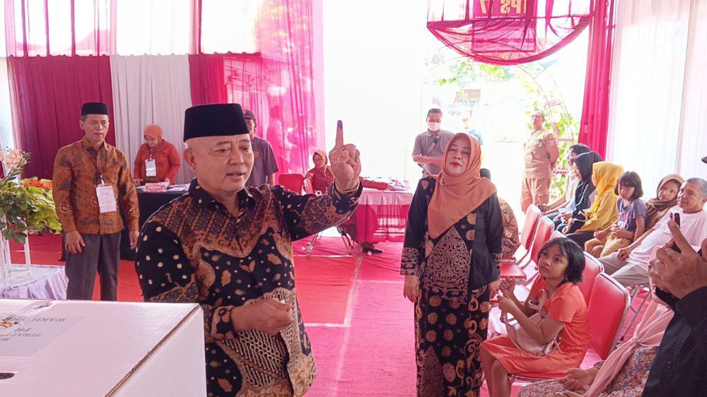 Prabowo-Gibran Unggul Telak di TPS Bupati Malang Memilih