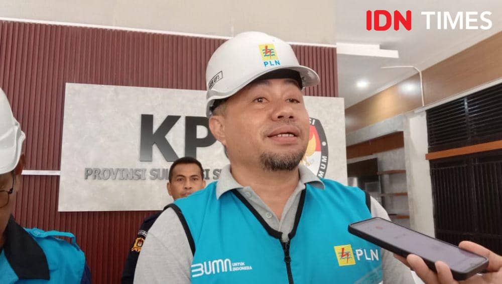 Manajer UP3 Makassar Selatan, Gamal Rizal Kambey. (IDN Times/Ashrawi Muin)