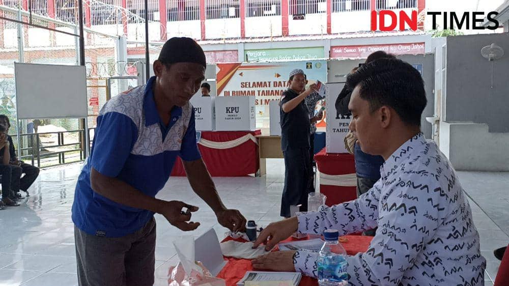 770 Tahanan Rutan Makassar Tidak Bisa Memilih