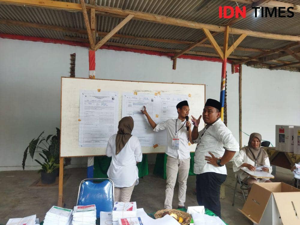 Prabowo Unggul di TPS Tempat Ketua Golkar dan PAN Banten Nyoblos