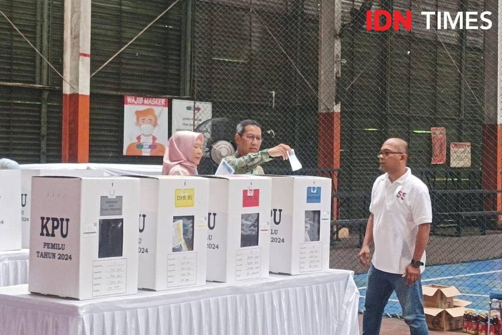 Pesan Pj Gubernur DKI ke Petugas KPPS: Makan Cukup dan Minum Vitamin