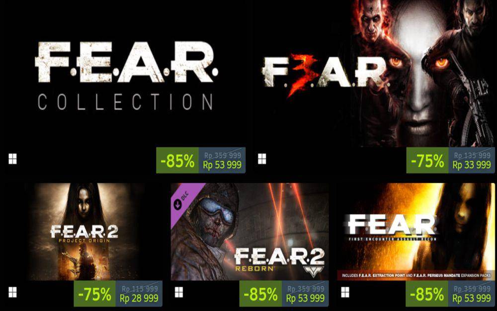 F.E.A.R. yang bisa dibeli bundel maupun eceran. (dok. Monolith Productions, Inc./F.E.A.R.)