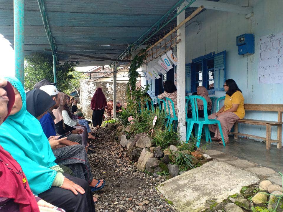 Suasana Pemilu di Dusun Nglarug (dok.pribadi/Alma S)