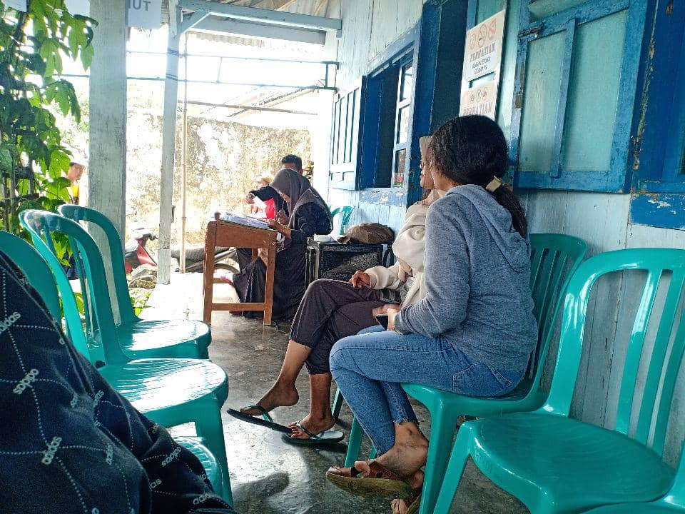 Suasana Pemilu di Dusun Nglarug (dok.pribadi/Alma S)