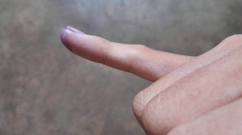 potret jari celupan tinta pemilu (dok. Pribadi/Kevin Winardi)