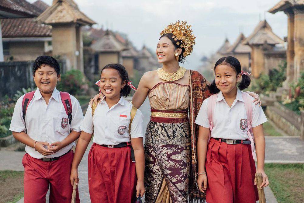Acara Konferensi Pers Keberangkatan Audrey Vanessa ke Ajanng Miss World ke-71 (Instagram.com/audreyyvanessa)