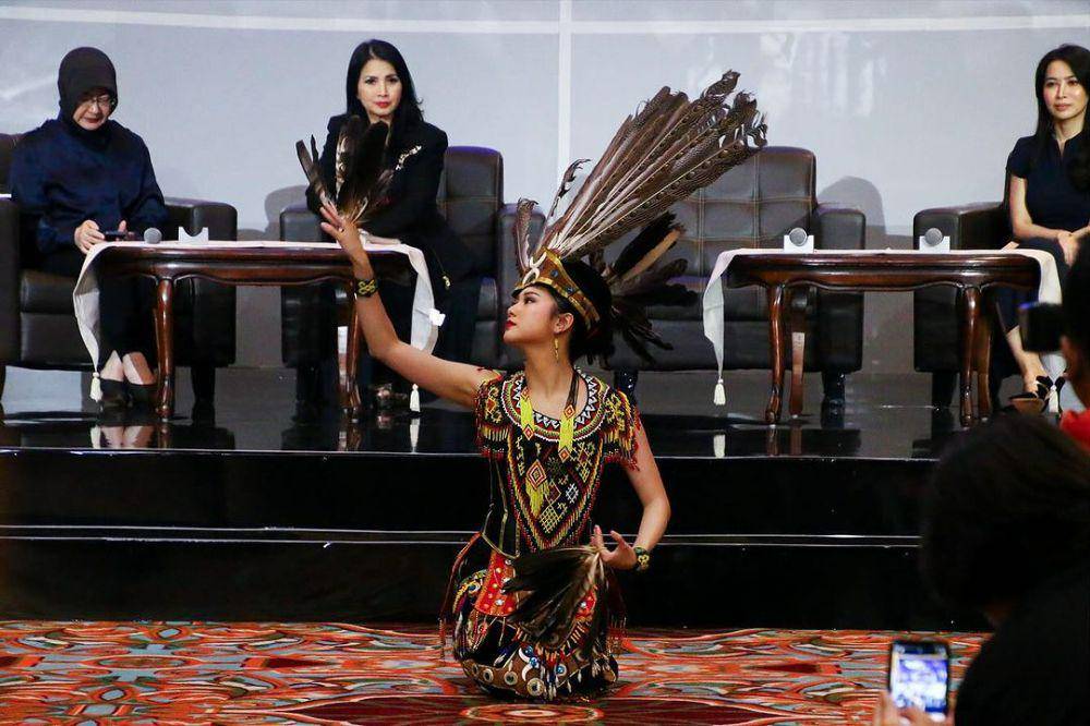 Acara Konferensi Pers Keberangkatan Audrey Vanessa ke Ajanng Miss World ke-71 (Instagram.com/missindonesia)