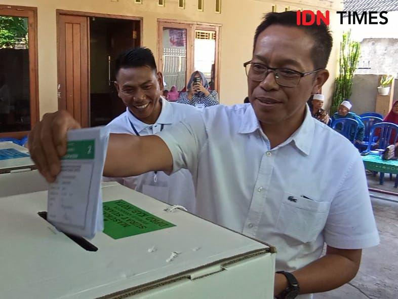 Pj Bupati Lotim Nyoblos, Optimistis Partisipasi Pemilih Meningkat