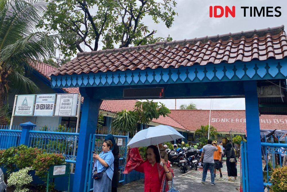 SDN 05 Kebon Baru, Komplek Gudang Peluru, Jakarta Selatan dijadikan Tempat Pemungutan Suara (TPS) untuk Pemilu 2024. (IDN Times/Vadhia Lidyana)
