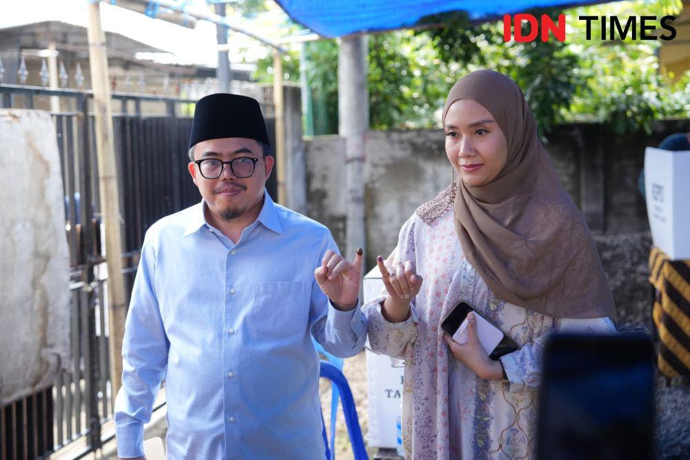Prabowo Menang di TPS Ketua PB NW Zainuddin Atsani dan Rumaksi