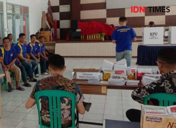 8.189 Napi Lampung Partisipasi Pemilu 2024, Nyoblos di 31 TPS Khusus