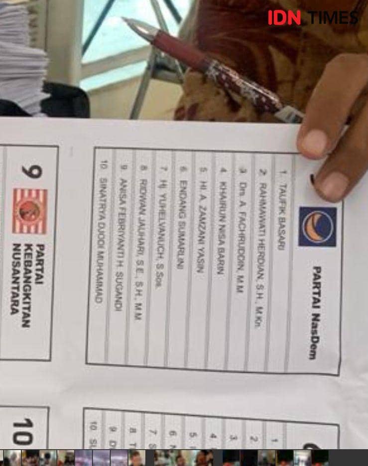 Ilustrasi surat suara rusak. (IDN Times/Rohmah Mustaurida).
