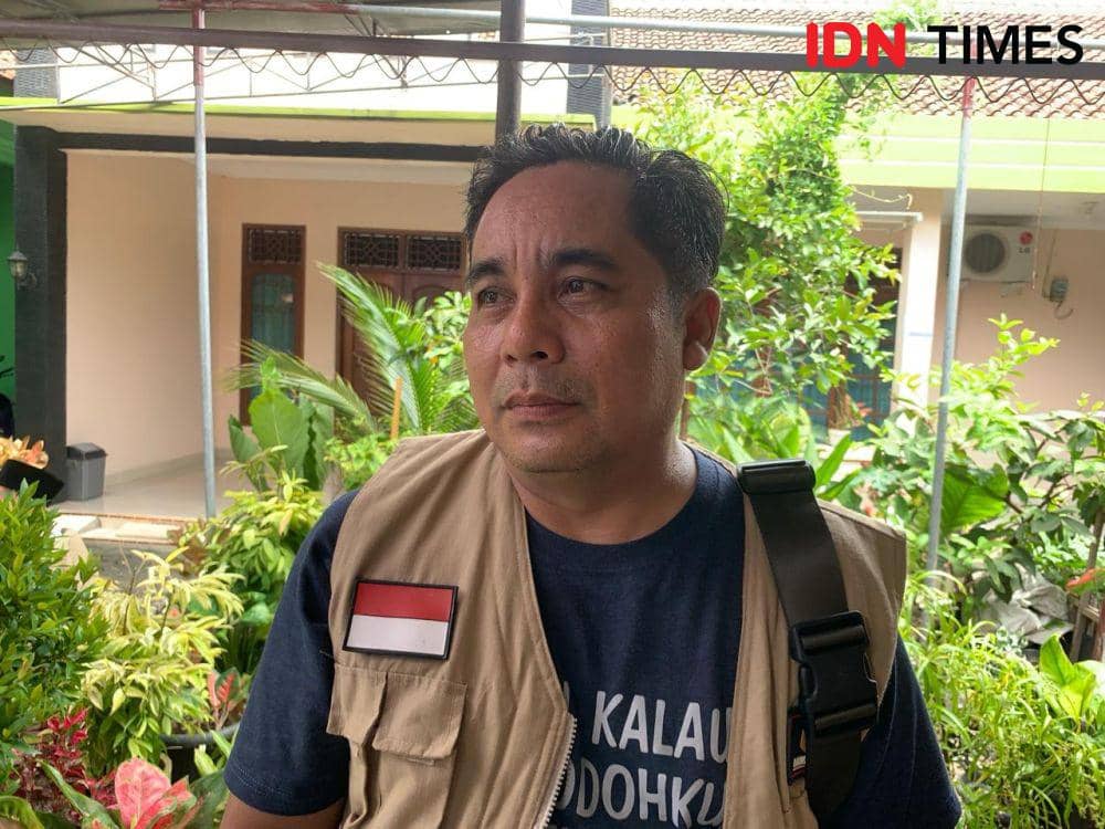 Ketua Panwascam Kedaton, Erwin. (IDN Times/Rohmah Mustaurida)