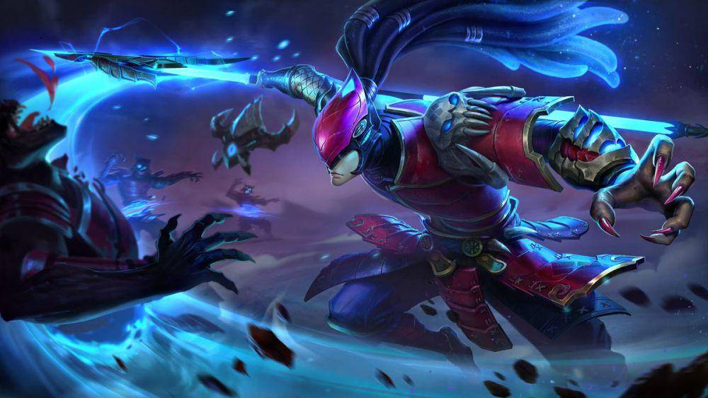 tampilan skin Alpha Crimson Warrior (dok. Moonton/Mobile Legends)