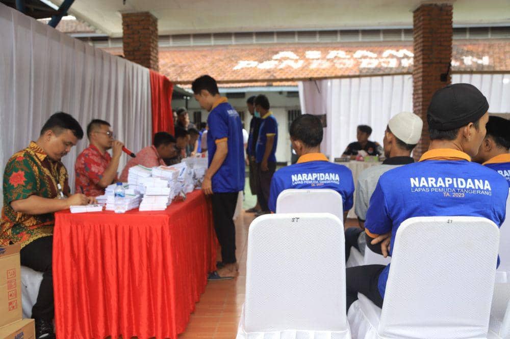 2.483 Napi di Kota Tangerang Ikut Nyoblos Pemilu 2024