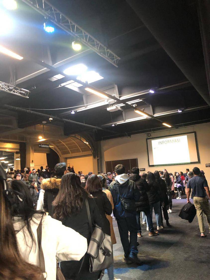 suasana antrean TPS di Rijswijk Den Haag Belanda (dok. pribadi/Amira Nabilla Laksmitha)