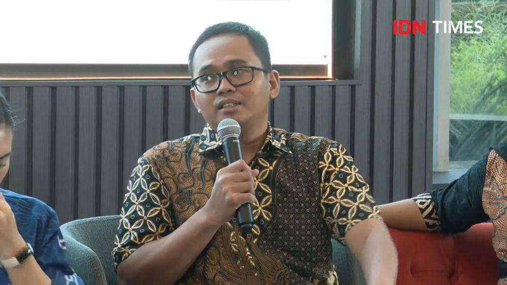 Bawono Kumoro, Peneliti Indikator Politik di Program Gen Z memilih (IDN Times/Youtube.com)