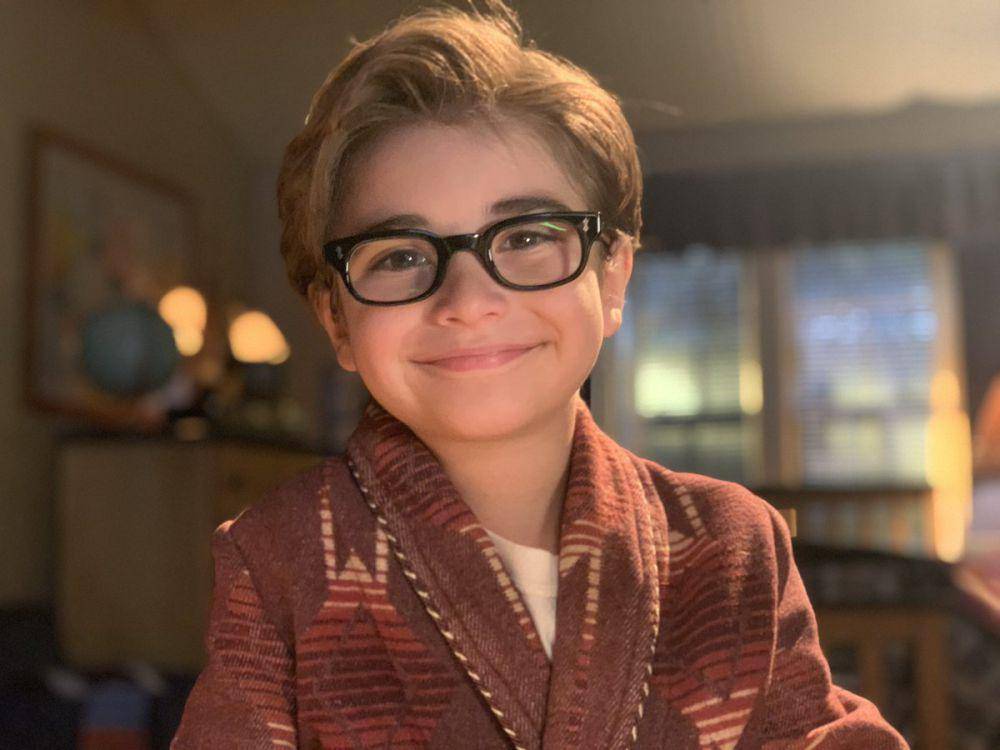Isaac Harger yang kemungkinan menjadi pemeran Young Leonard di serial Young Sheldon. (twitter.com/eliasharger)