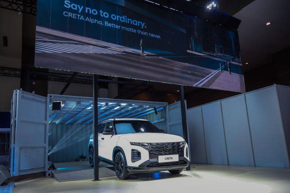 Peluncuran Hyundai CRETA Alpha pada ajang IIMS 2024. (dok. Hyundai)