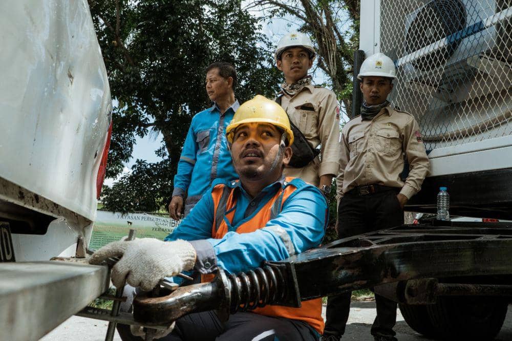 PLN menyiapkan skema pengamanan listrik khusus guna mendukung kelancaran saat pemilihan dan perhitungan suara pada Rabu 14 Februari 2024. Foto PLN