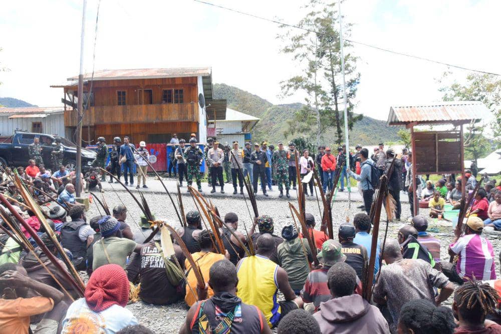 Pj Bupati Puncak Jaya Ajak Masyarakat Jaga Kedamaian usai Pemilu