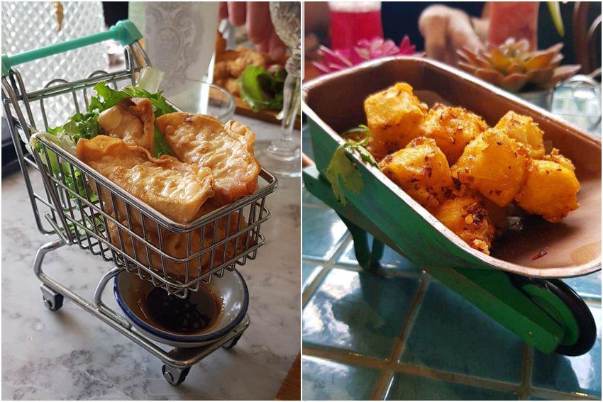 8 Cara Nyentrik Menyajikan Dumpling, Pakai Gerobak?