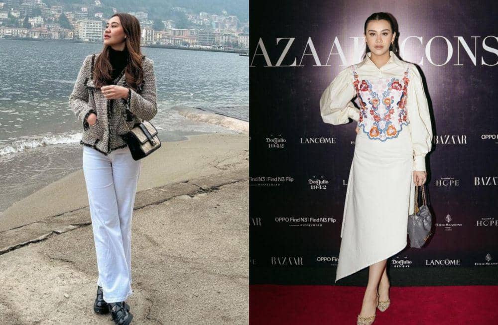 8 Inspirasi Outfit Old Money ala Aaliyah Massaid, Vibes Girl Boss!