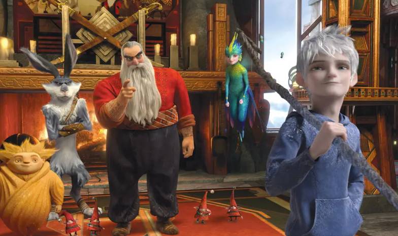 Jack the Frost dan karakter dari cerita anak-anak lainnya (dok. Paramount Pictures/Rise of the Guardian)