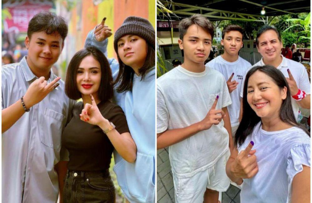 9 Potret Anak Artis yang Baru Pertama Kali Nyoblos, Bareng Orangtua!