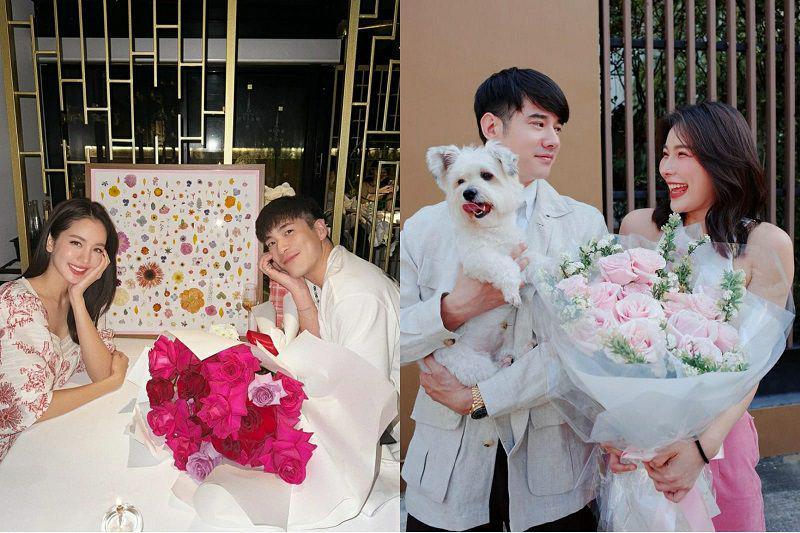 7 Momen Valentine Pasangan Artis Thailand, Romantisnya Bikin Iri!